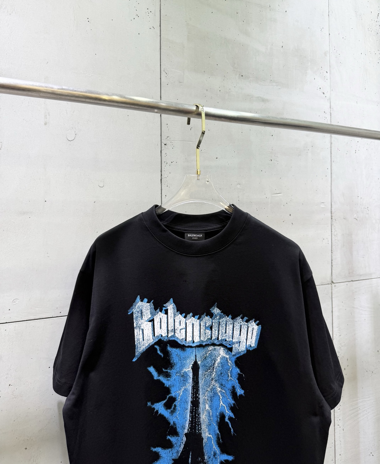 Balenciaga Balenciag巴黎世家 26ss新款埃菲尔铁塔雷电