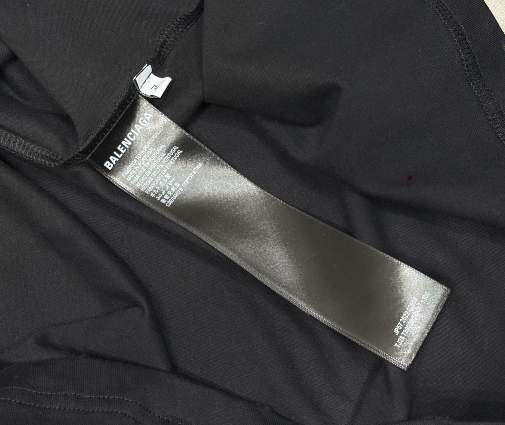 Balenciaga Balenciaga巴黎世家 26ss新款 徽标LOGO火焰梵文粉色融化字母刺绣圆领短袖T恤