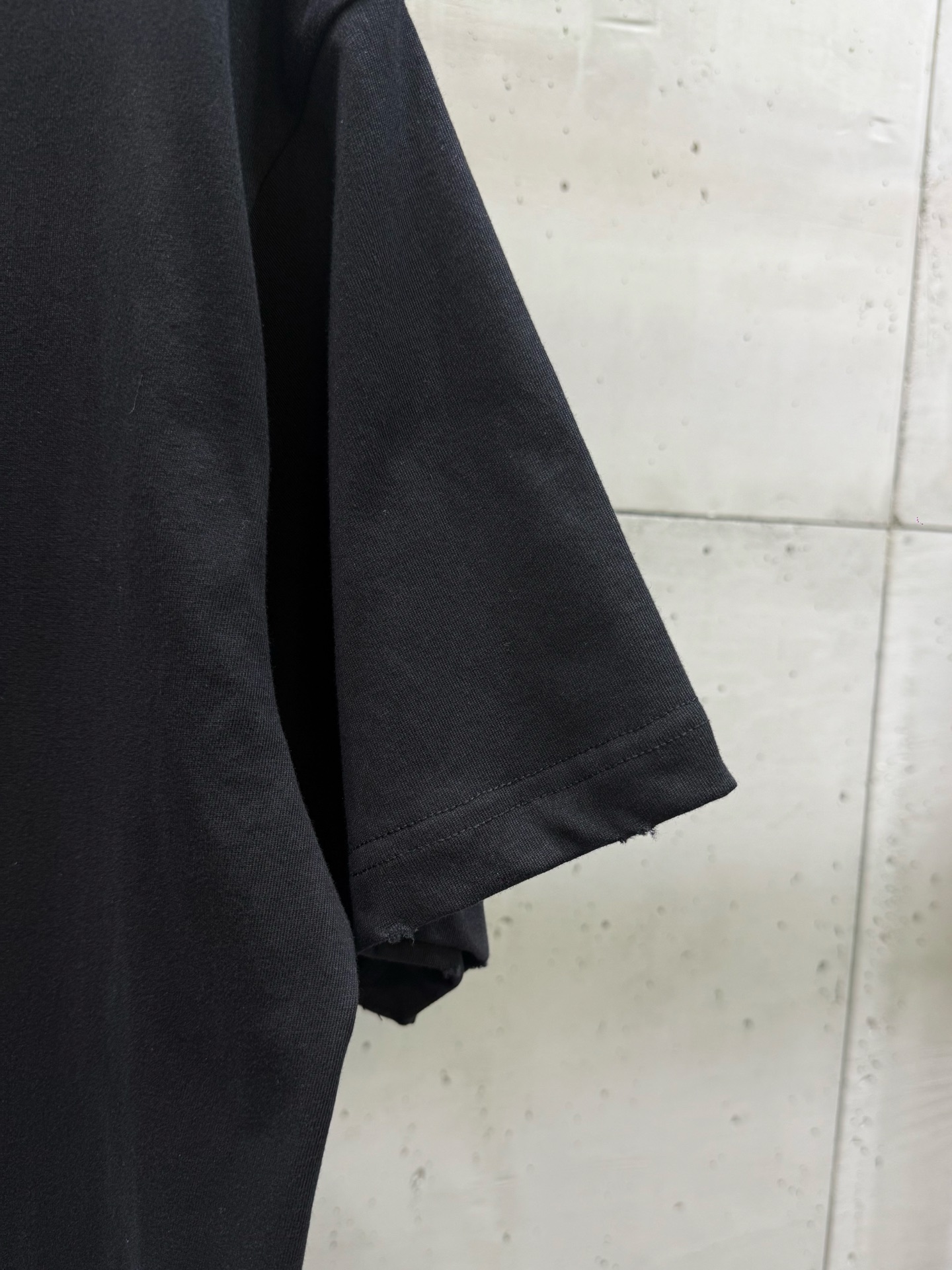 Balenciaga Balenciaga巴黎世家 26ss新款 徽标LOGO火焰梵文粉色融化字母刺绣圆领短袖T恤