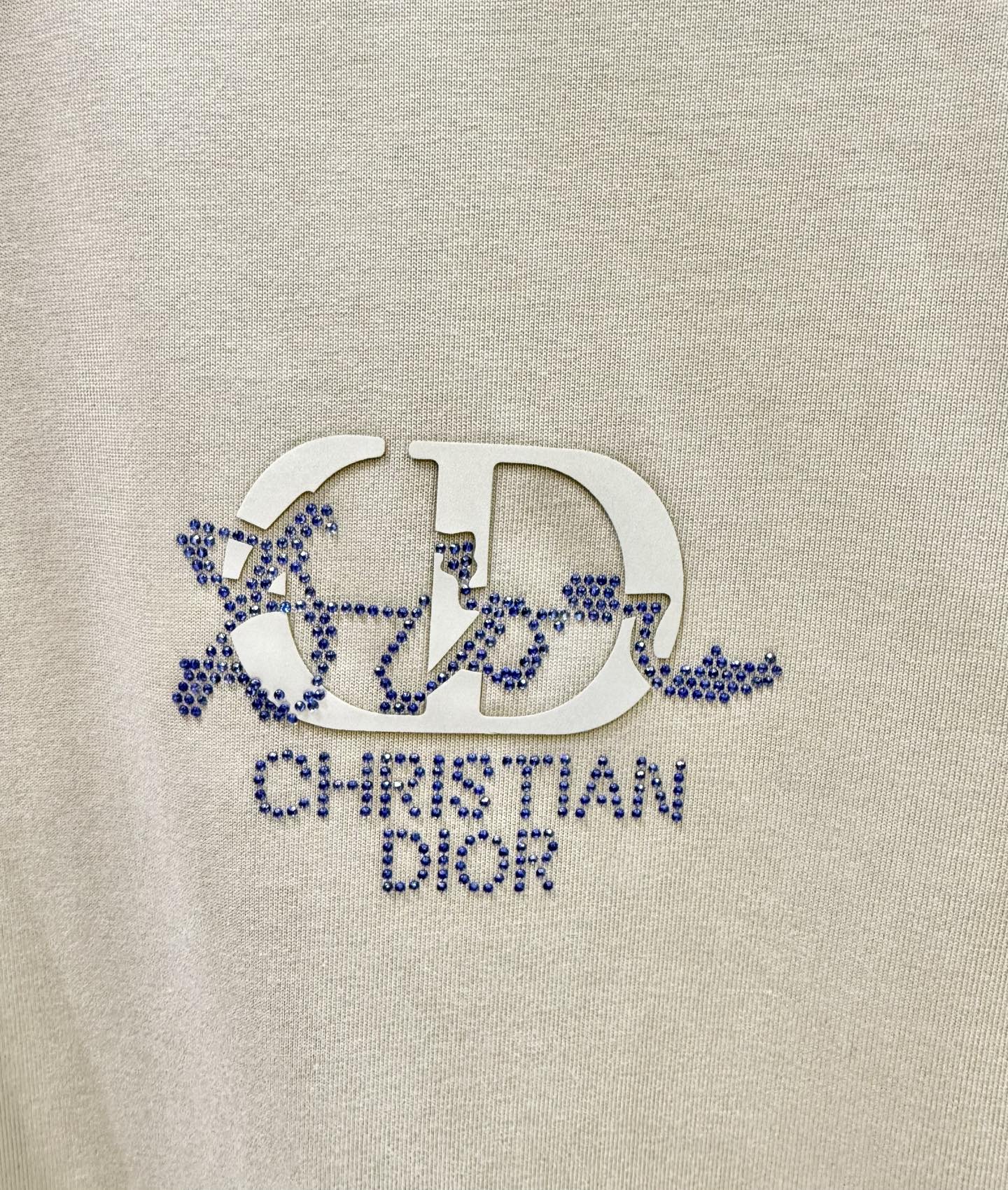 Dior Dior迪奥 26夏季新款 字母印花烫钻logo短袖T恤