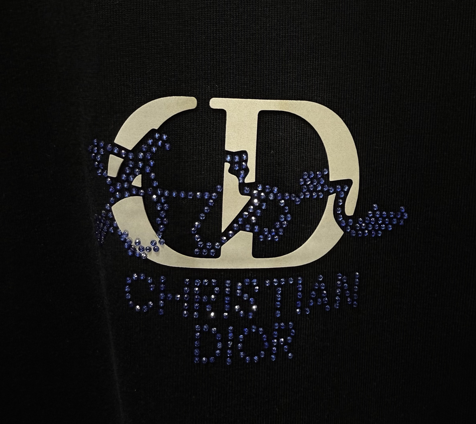 Dior Dior迪奥 26夏季新款 字母印花烫钻logo短袖T恤