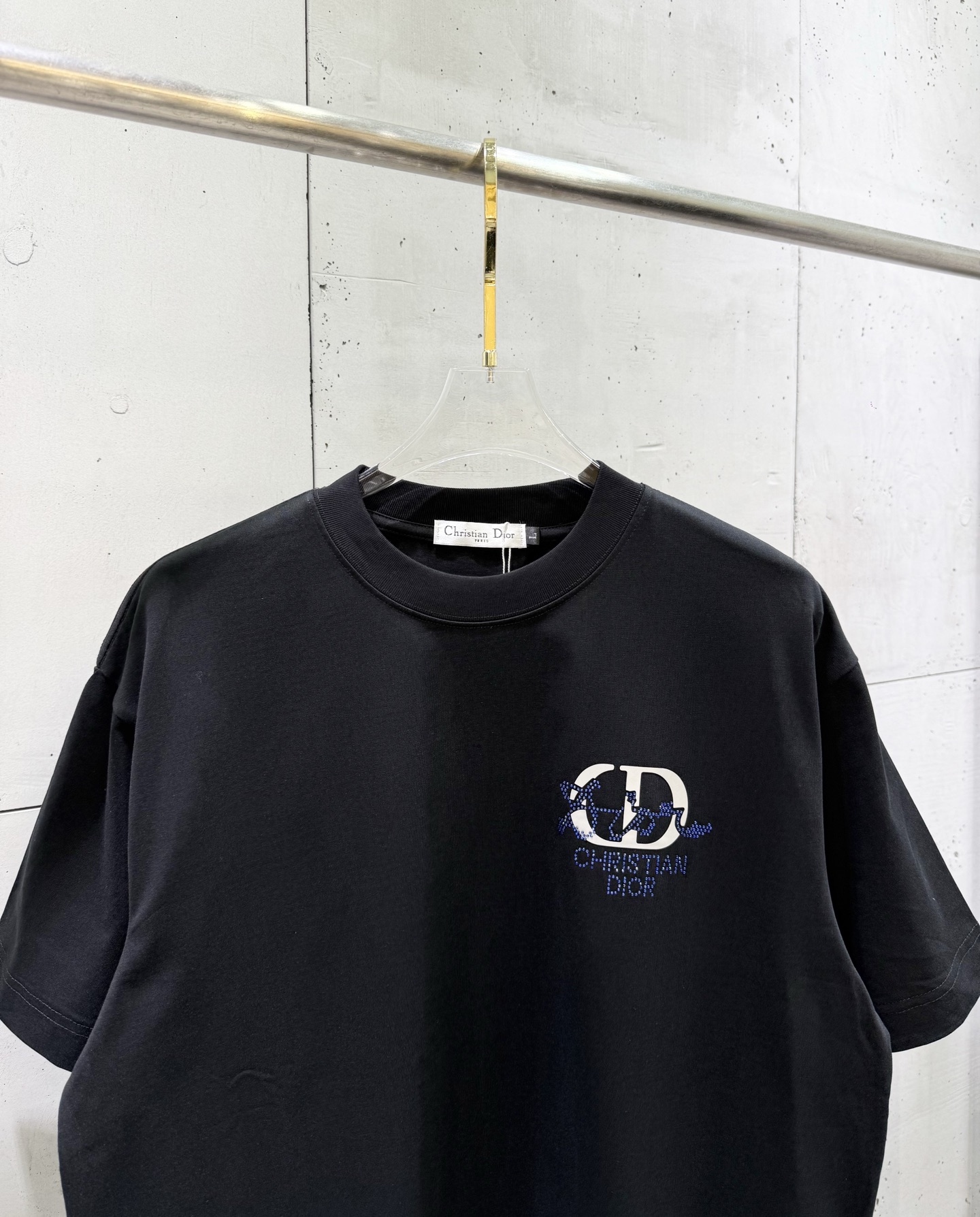 Dior Dior迪奥 26夏季新款 字母印花烫钻logo短袖T恤