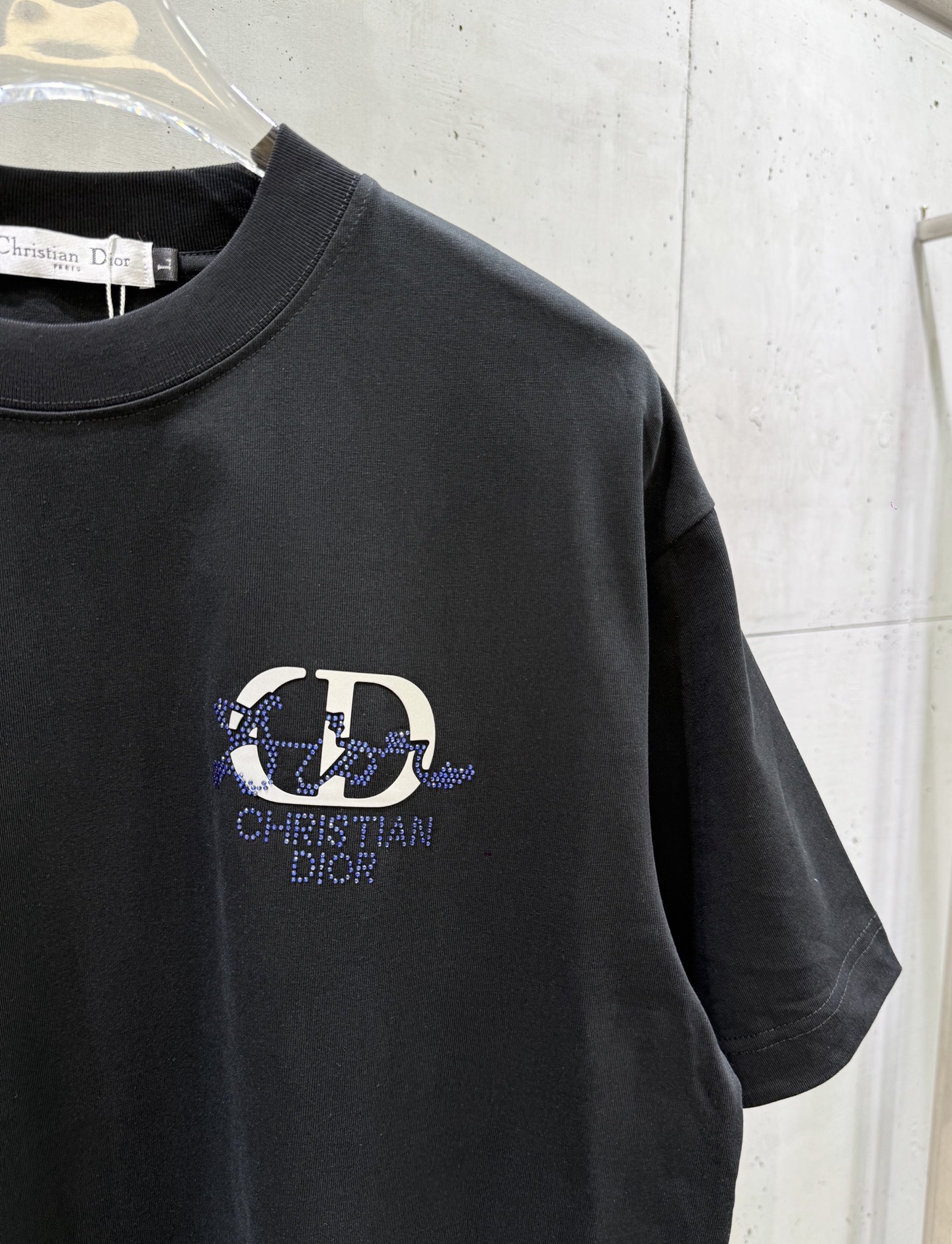 Dior Dior迪奥 26夏季新款 字母印花烫钻logo短袖T恤