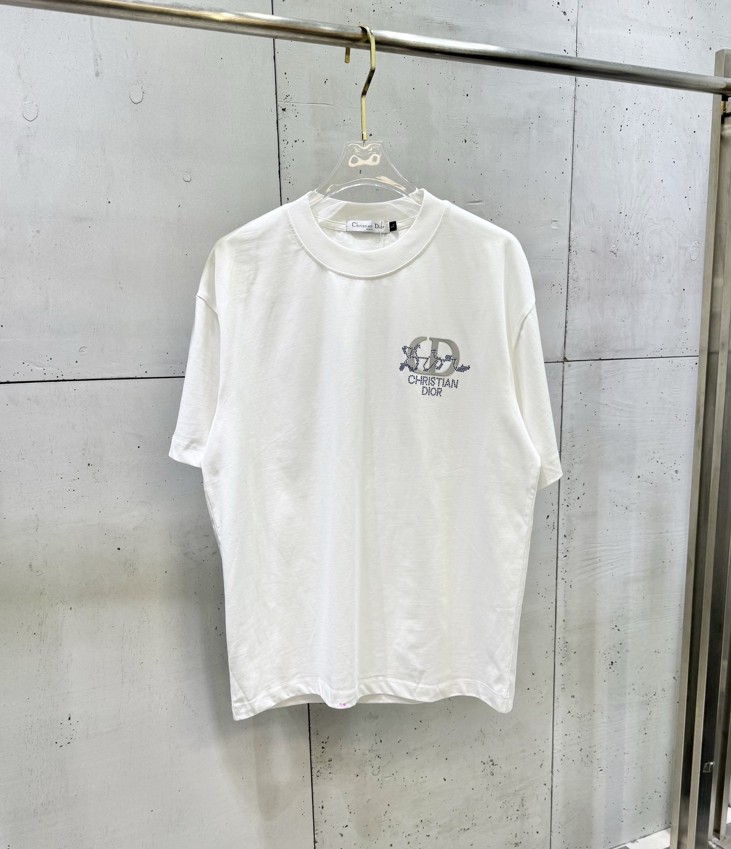 Dior Dior迪奥 26夏季新款 字母印花烫钻logo短袖T恤