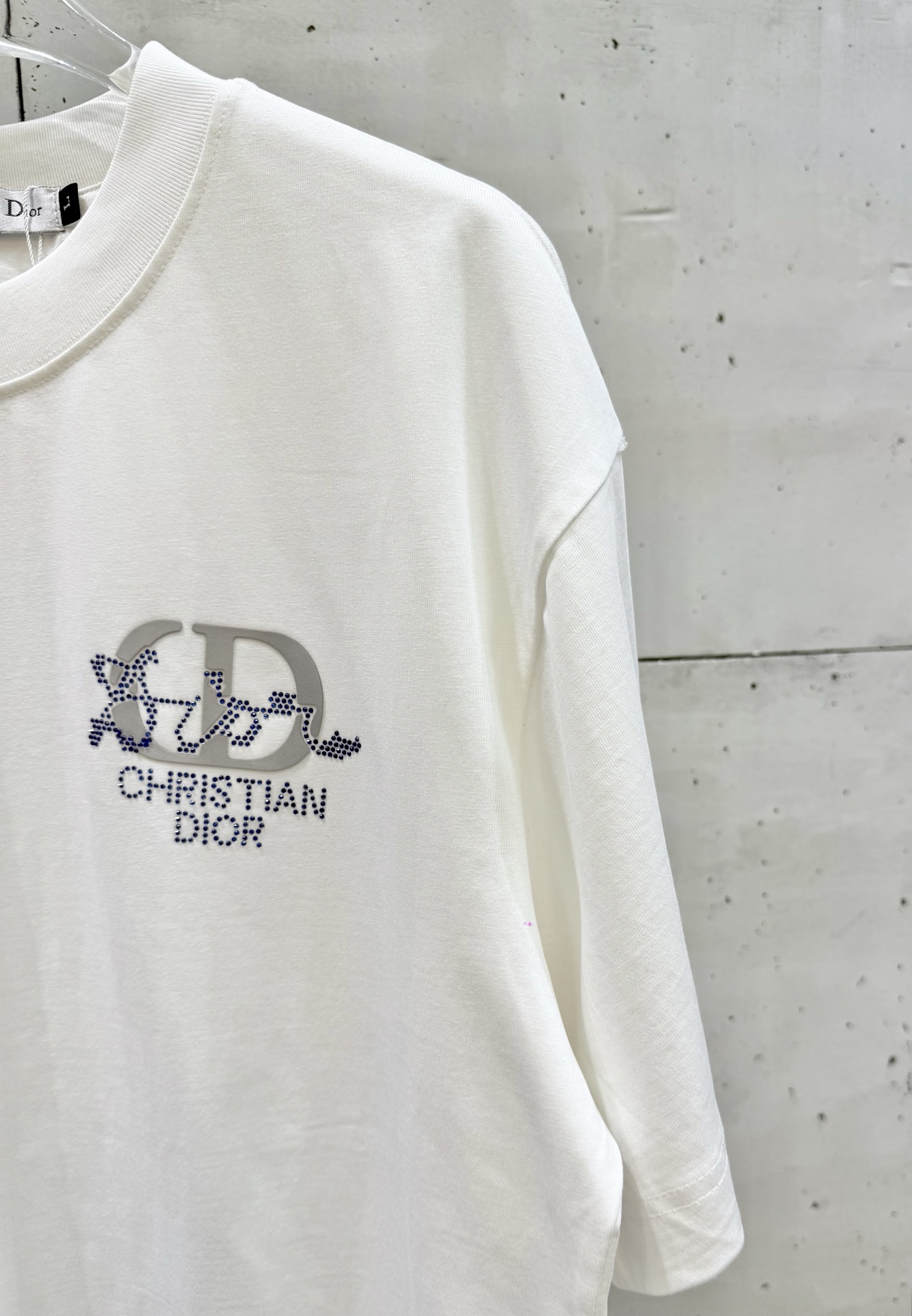 Dior Dior迪奥 26夏季新款 字母印花烫钻logo短袖T恤