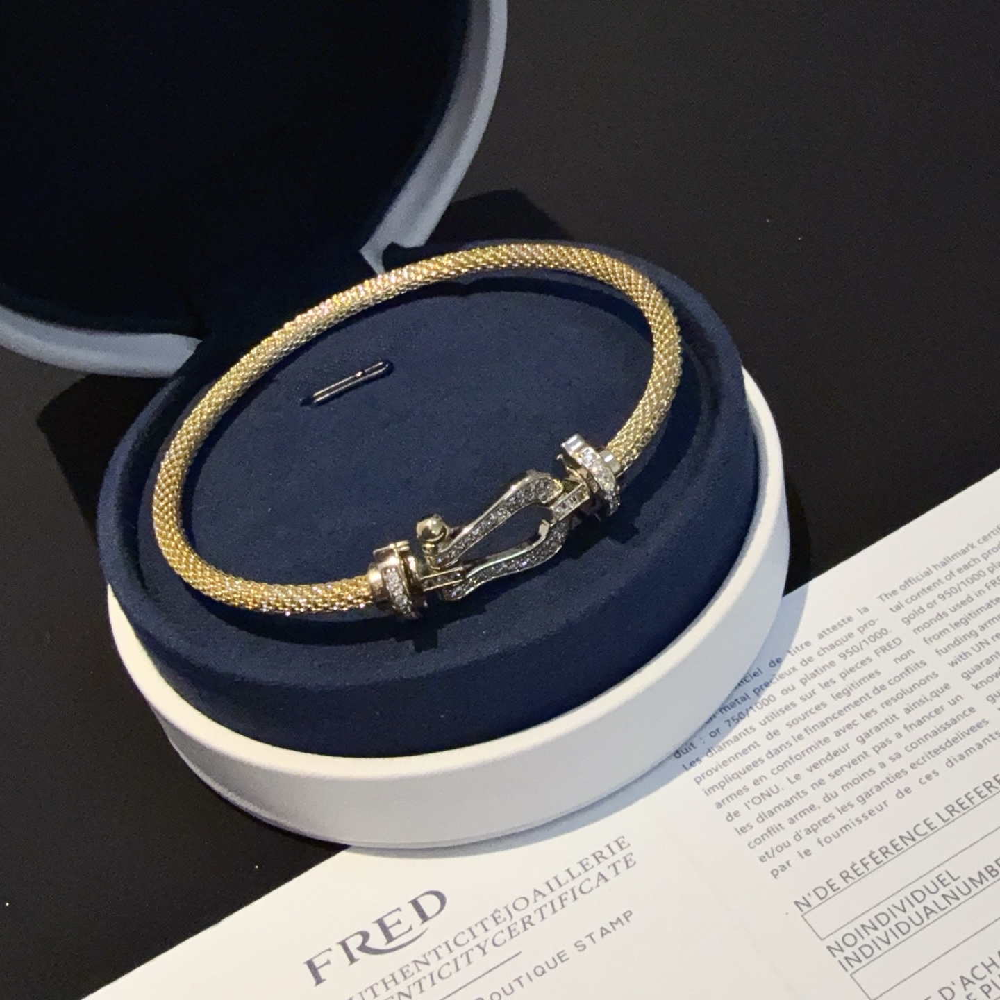 Trendy ¥460 Fred Fred Bracelets: Internet Red Dynasty Fashion with Premium Plating - 图片 5