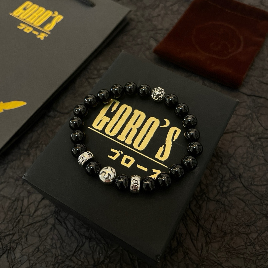 批【新品上架】Goro’s高桥吾郎黑玛飞鸟手串手链，顶级版本 认准独家拍摄 主攻高端市场 绝对区别普通版
