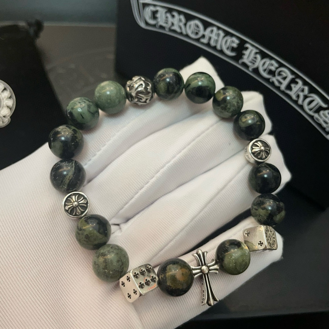 批 新款【专柜品质】Chrome Hearts克罗心 经典复古多元素手串手链 ，快手/ins/小红书热门