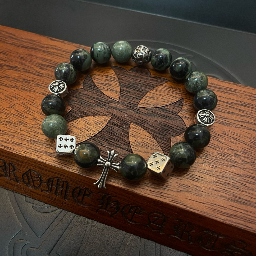 批 新款【专柜品质】Chrome Hearts克罗心 经典复古多元素手串手链 ，快手/ins/小红书热门
