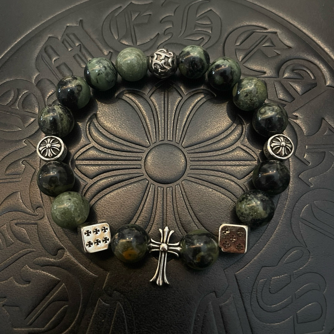 批 新款【专柜品质】Chrome Hearts克罗心 经典复古多元素手串手链 ，快手/ins/小红书热门