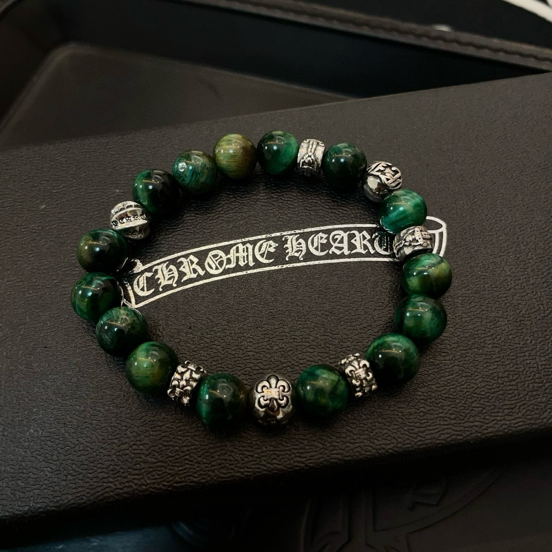  新款【专柜品质】Chrome Hearts克罗心经典复古多元素手串手链 ，快手/ins/小红书热门，凹