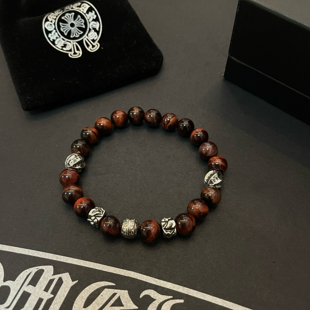  新款【专柜品质】Chrome Hearts克罗心 经典复古多元素手串手链 ，快手/ins/小红书热门，