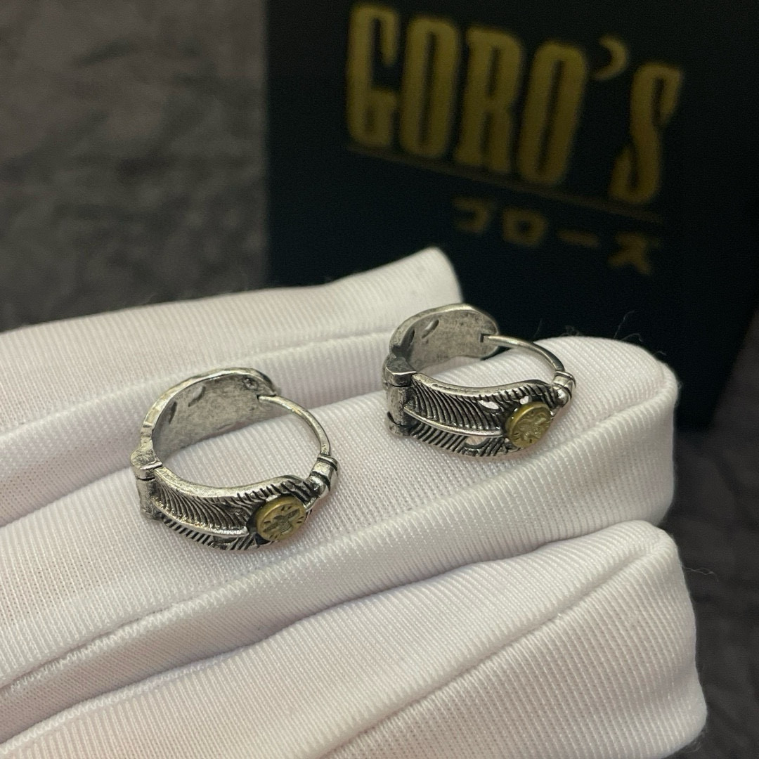   【新品上架】Goro’s高桥吾郎羽毛耳环，顶级版本 认准独家拍摄 主攻高端市场 绝对区别普通版本！图