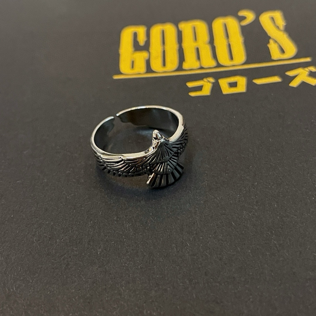 批  【新品上架】Goro’s高桥吾郎老鹰开口戒指，顶级版本 认准独家拍摄 主攻高端市场 绝对区别普通版