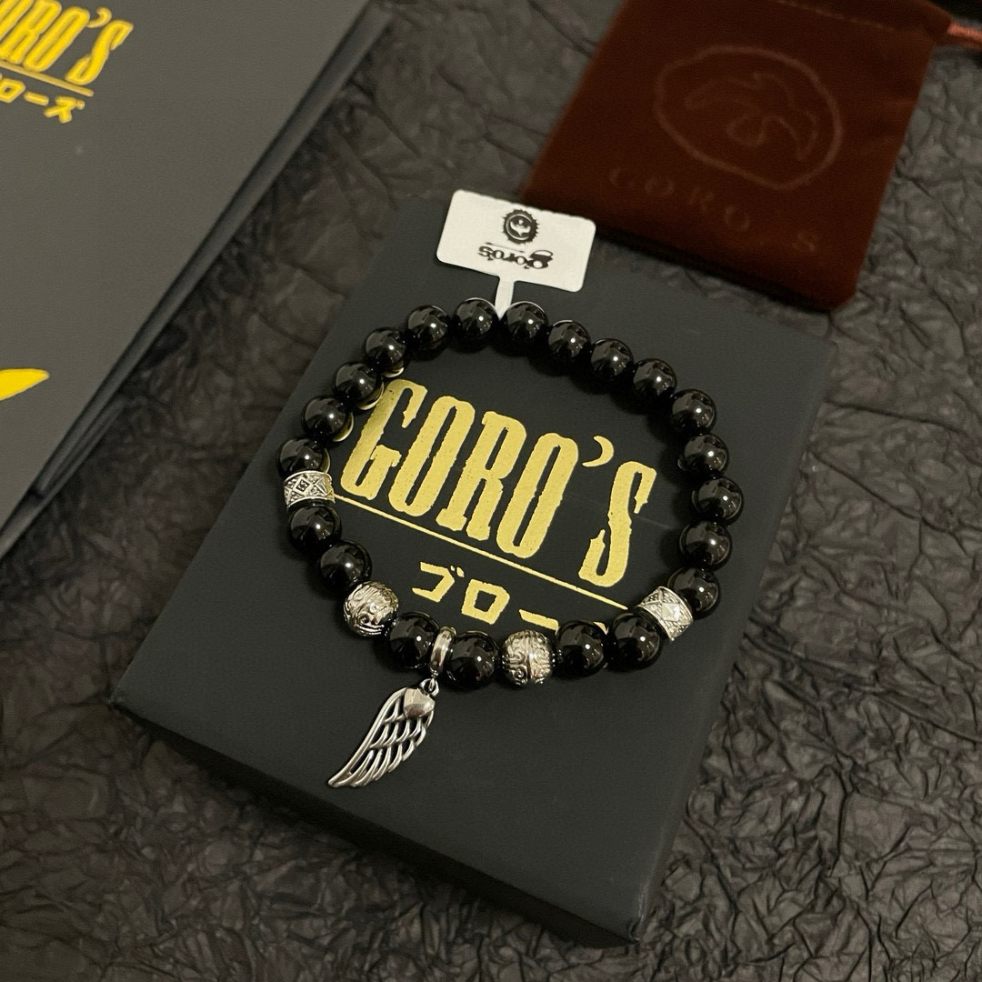 【新品上架】Goro’s高桥吾郎黑玛瑙手串手链，顶级版本 认准独家拍摄 主攻高端市场 绝对区别普通版本！
