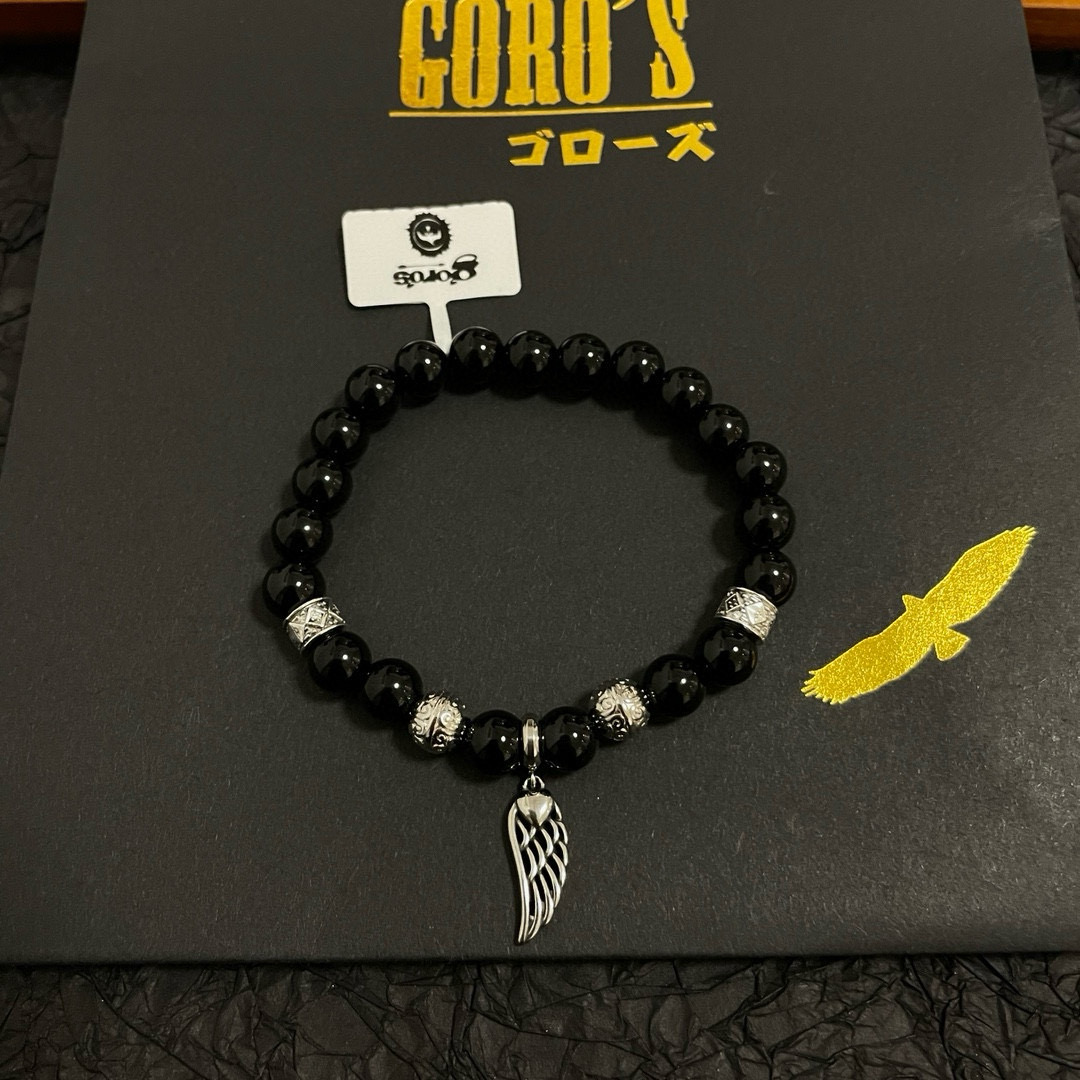 【新品上架】Goro’s高桥吾郎黑玛瑙手串手链，顶级版本 认准独家拍摄 主攻高端市场 绝对区别普通版本！