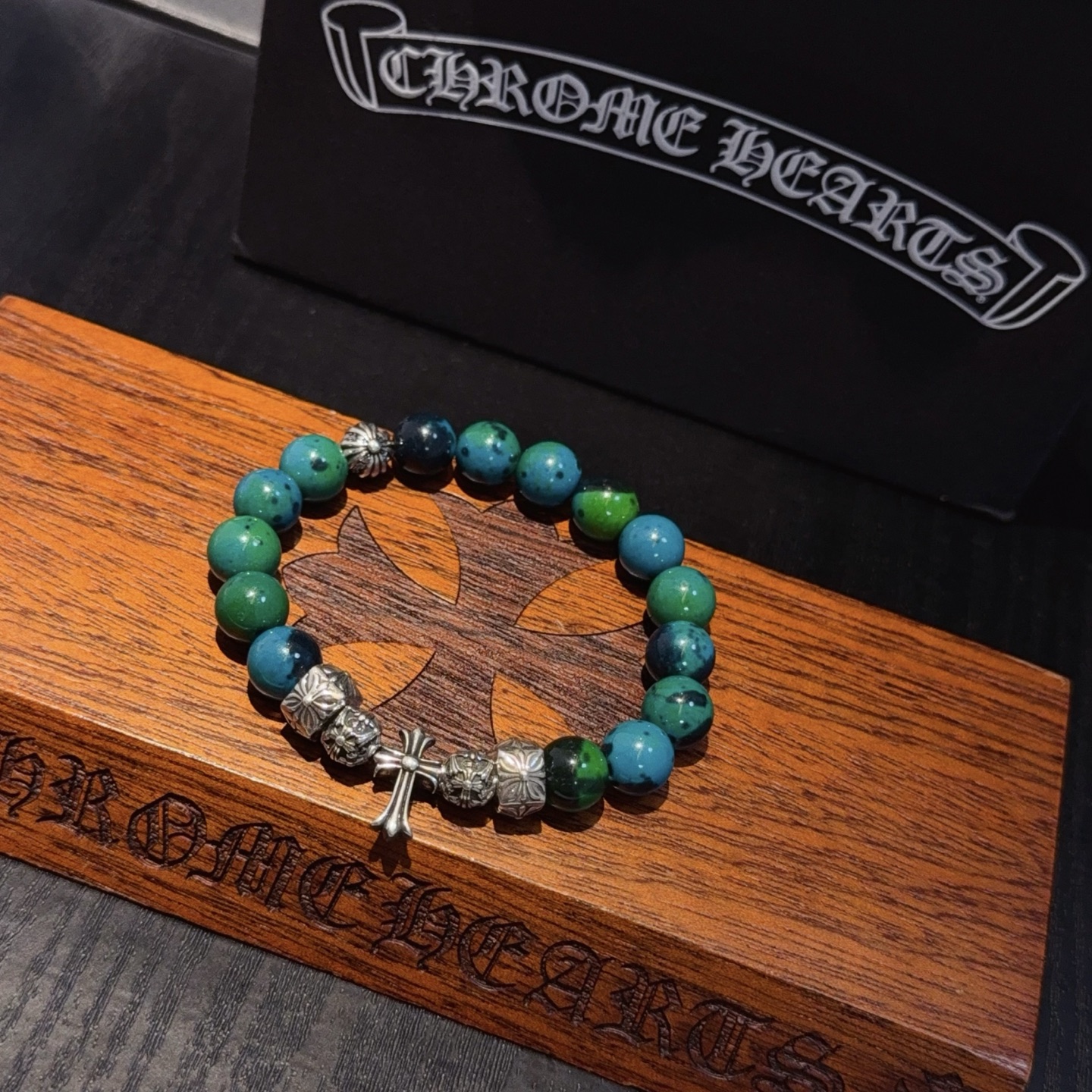  新款【专柜品质】Chrome Hearts克罗心 经典复古多元素手串手链 ，快手/ins/小红书热门，