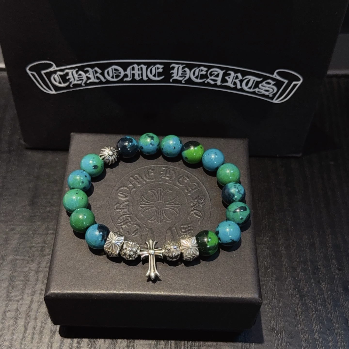  新款【专柜品质】Chrome Hearts克罗心 经典复古多元素手串手链 ，快手/ins/小红书热门，