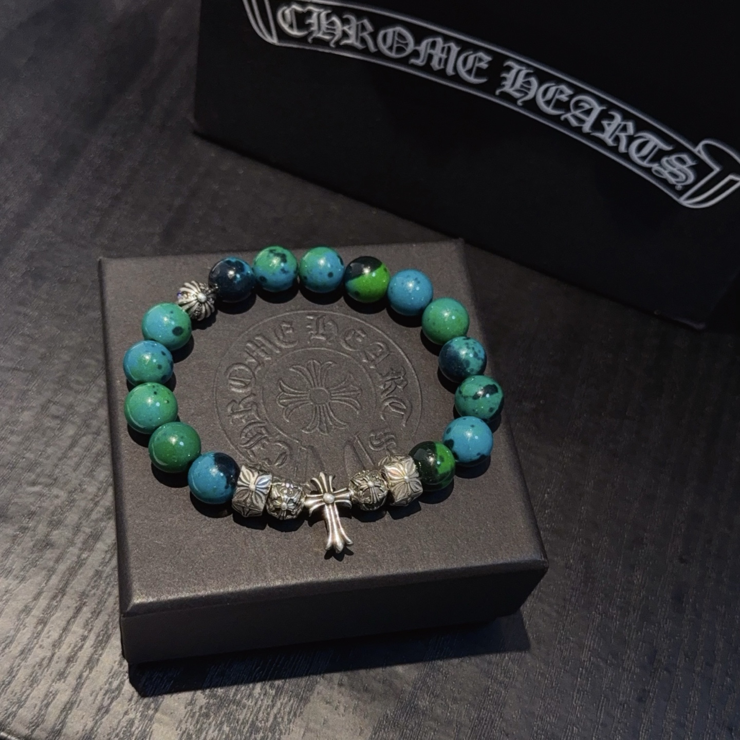  新款【专柜品质】Chrome Hearts克罗心 经典复古多元素手串手链 ，快手/ins/小红书热门，