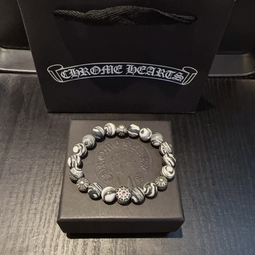 Chrome Hearts Classic Retro Multi-Element Beaded Bracelet for Men and Women 1 Chrome Hearts Classic Retro Multi-Element Beaded Bracelet for Men and Women