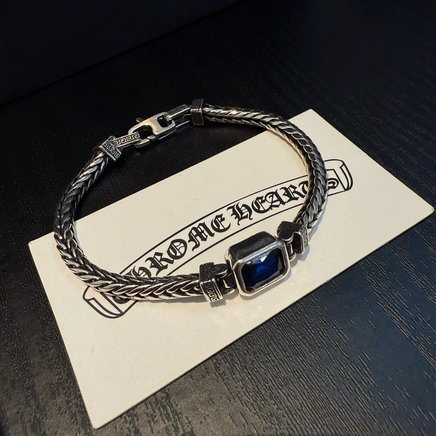  专柜品质Chrome Hearts克罗心手链，凹凸造型不同的花纹设计风格 呈现出与众不同 十字架 童军