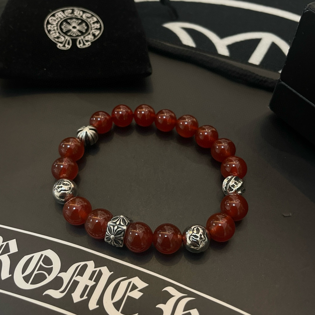  新款【专柜品质】Chrome Hearts克罗心 经典复古多元素手串手链 ，快手/ins/小红书热门，