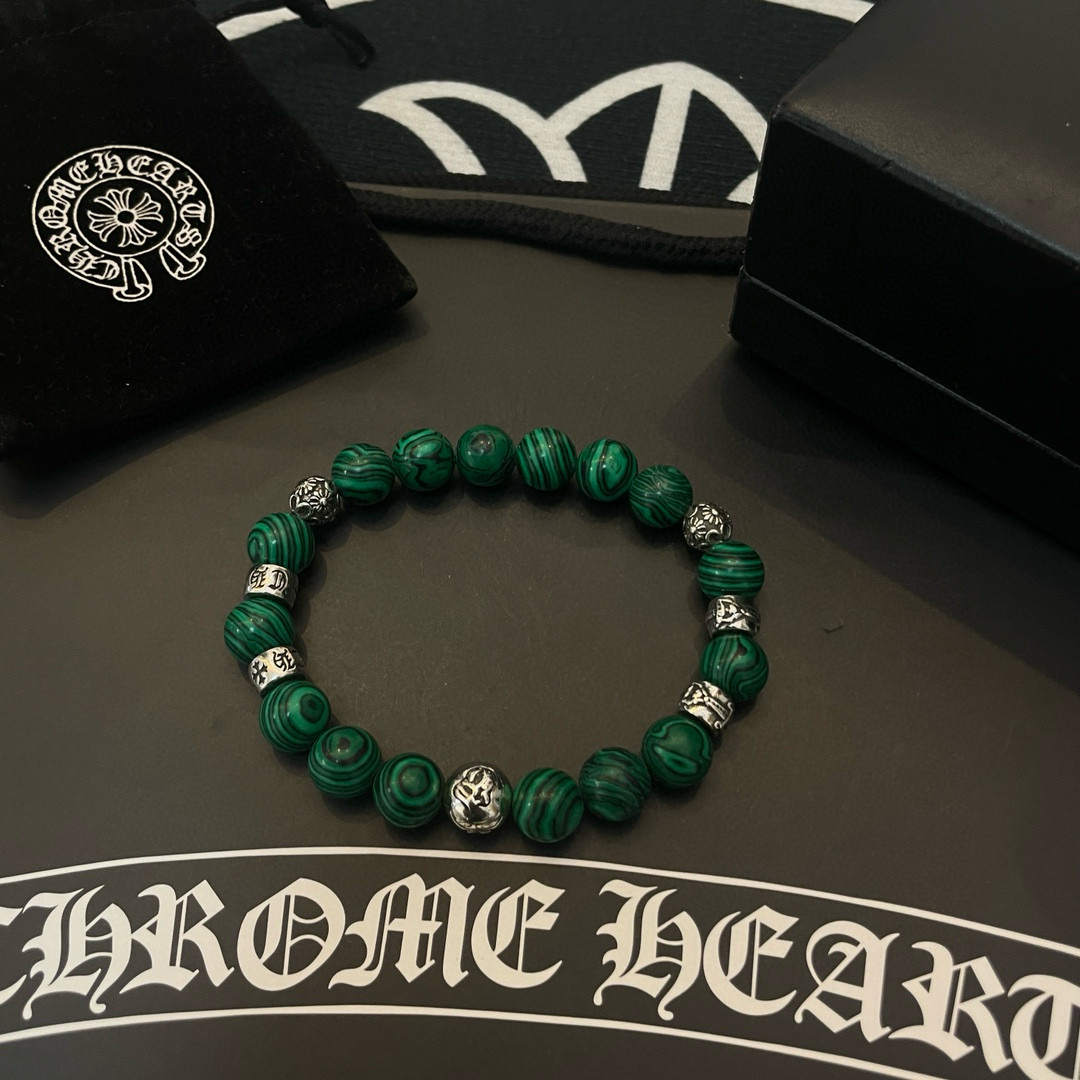  新款【专柜品质】Chrome Hearts克罗心 经典复古多元素手串手链 ，快手/ins/小红书热门，
