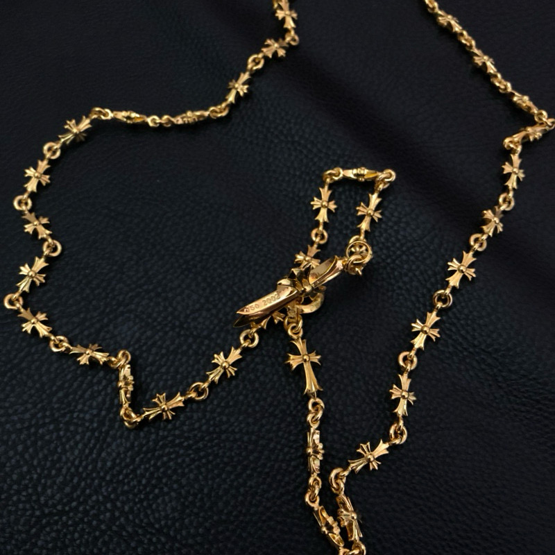  克罗心Chrome hearts 【镀22k金调节链】