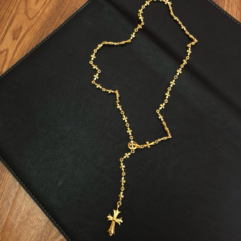  克罗心Chrome hearts 【镀22k金调节链】