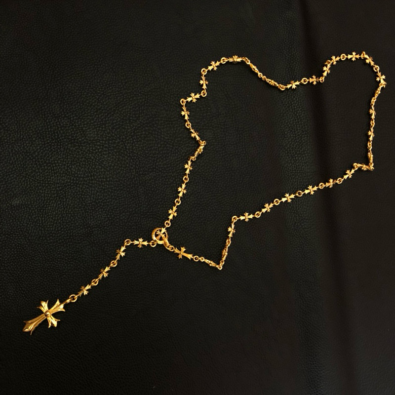  克罗心Chrome hearts 【镀22k金调节链】