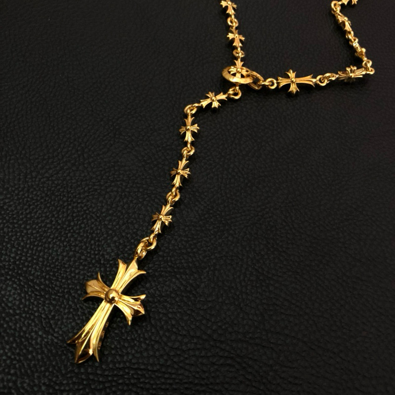  克罗心Chrome hearts 【镀22k金调节链】