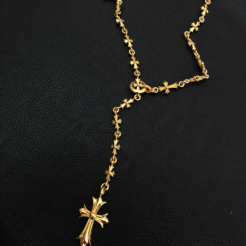  克罗心Chrome hearts 【镀22k金调节链】
