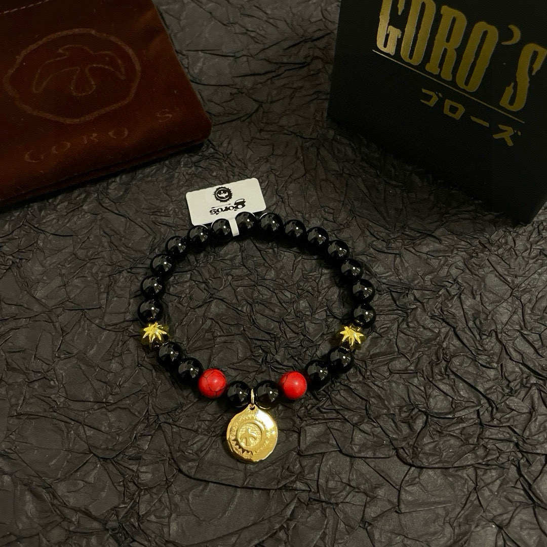 Handmade Black and Gold Chain Bracelet: Goro’s High Bridge Blackmanau’s Top Edition - 图片 5