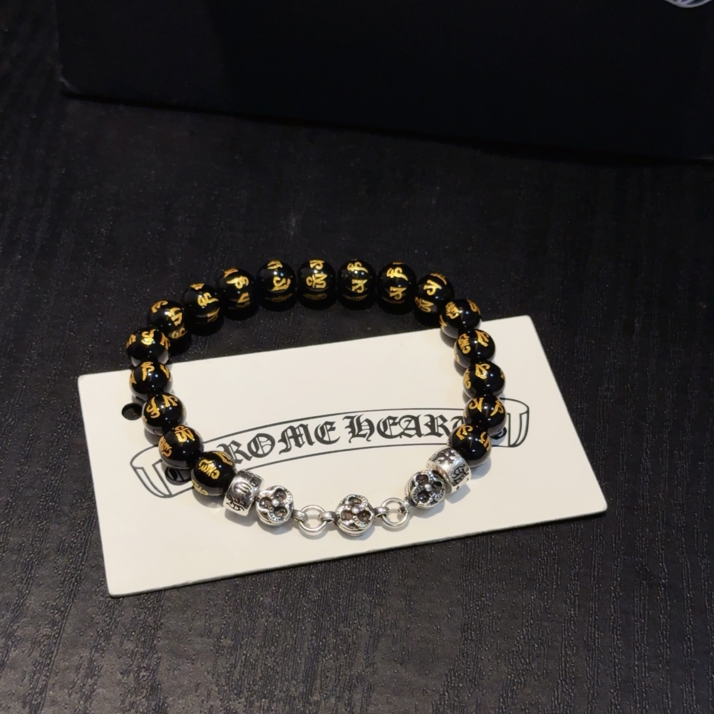  新款【专柜品质】Chrome Hearts克罗心经典复古多元素手串手链 ，快手/ins/小红书热门，凹