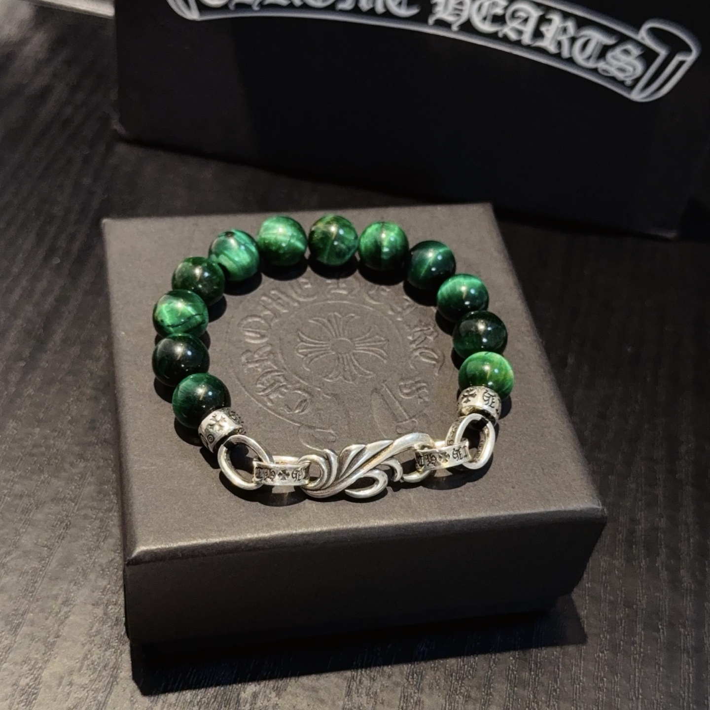  新款【专柜品质】Chrome Hearts克罗心经典复古多元素手串手链 ，快手/ins/小红书热门，凹