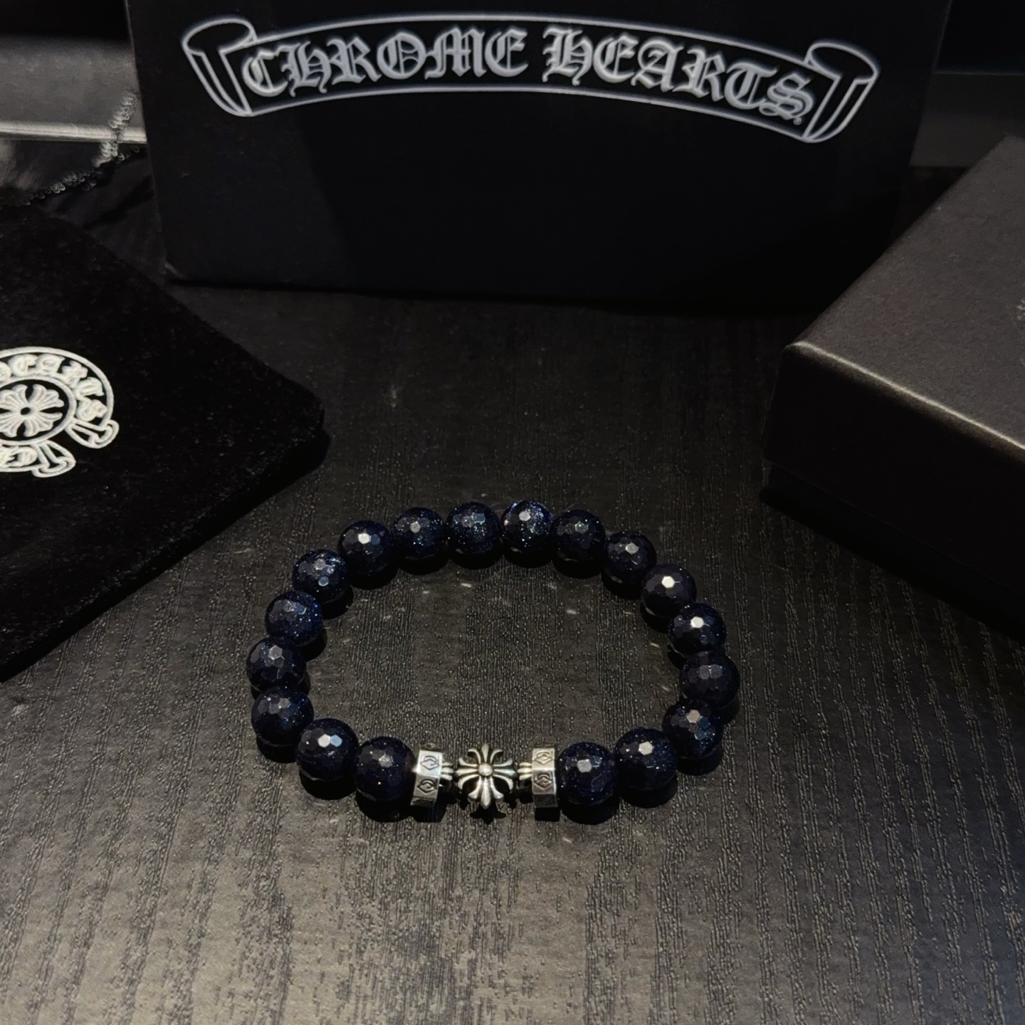  新款【专柜品质】Chrome Hearts克罗心经典复古多元素手串手链 ，快手/ins/小红书热门，凹