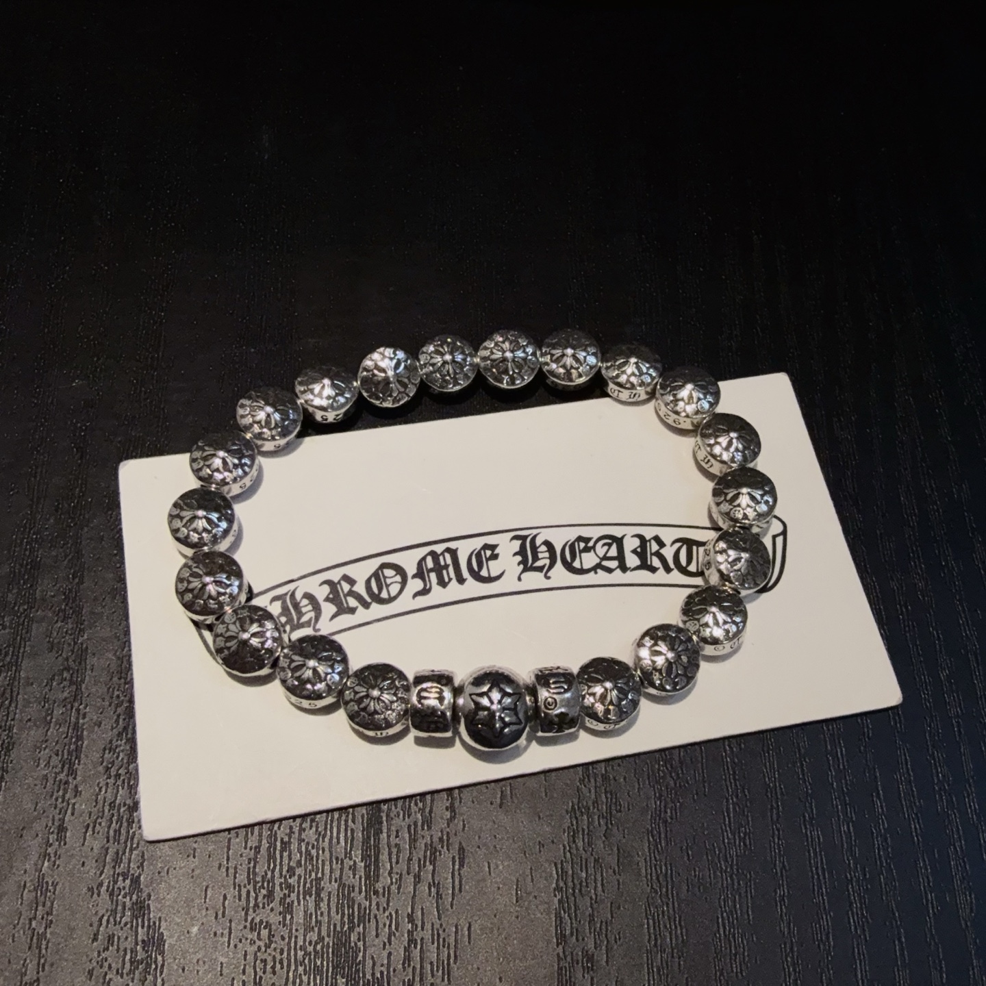  新款【专柜品质】Chrome Hearts克罗心经典复古多元素手串手链 ，快手/ins/小红书热门，凹