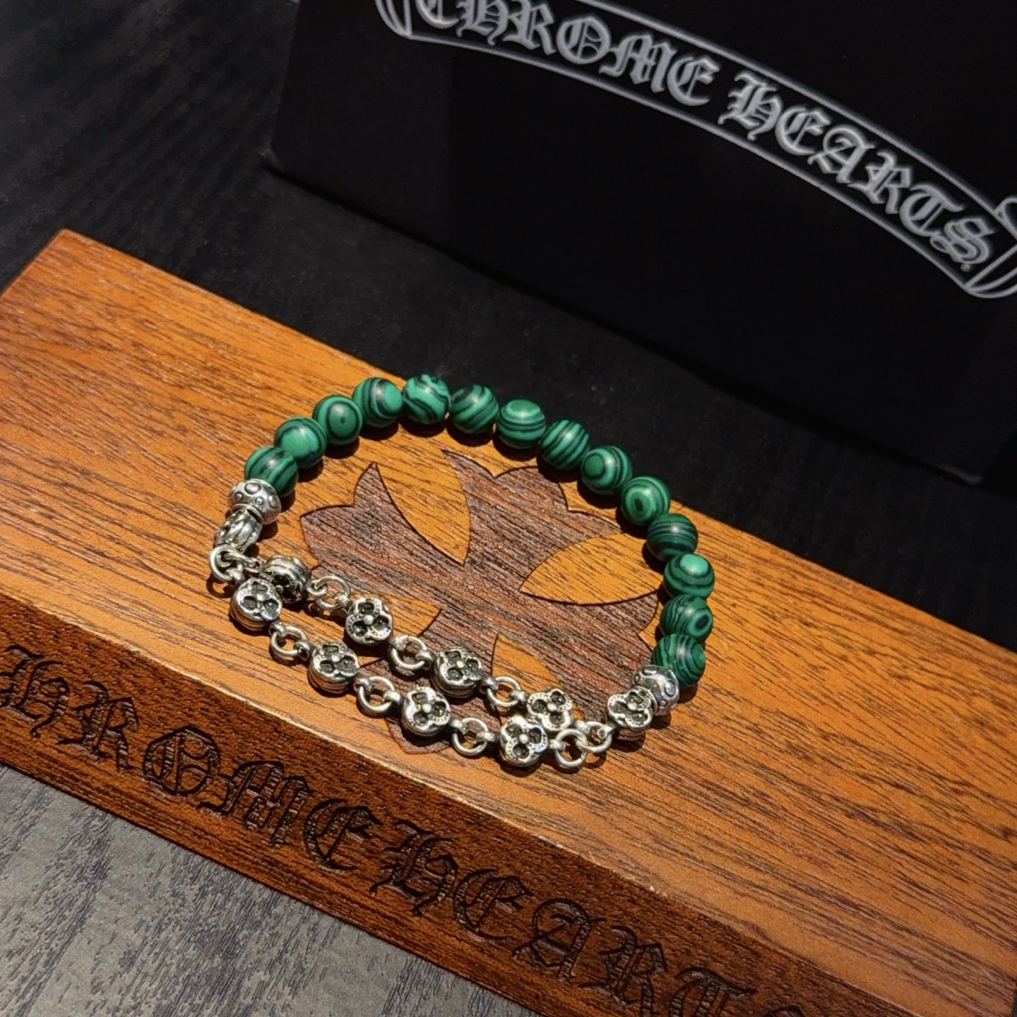  新款【专柜品质】Chrome Hearts克罗心经典复古多元素手串手链 ，快手/ins/小红书热门，凹