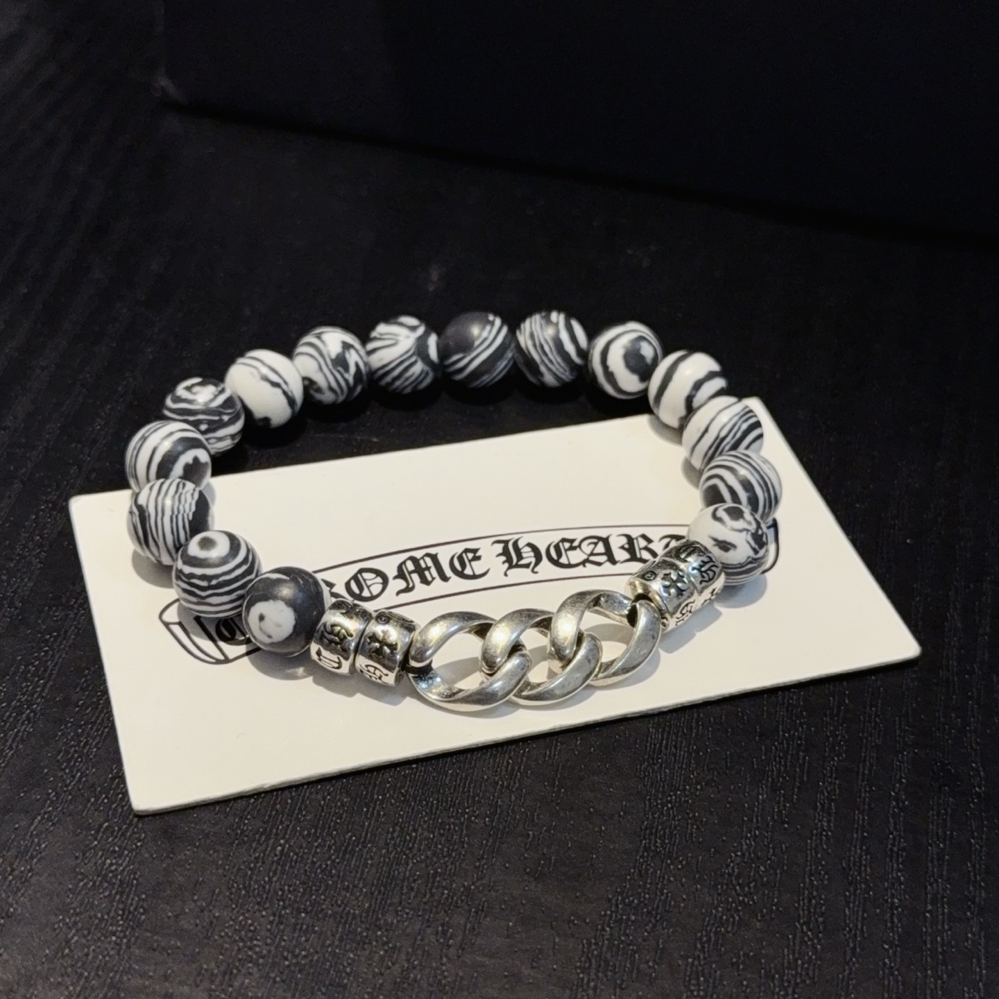  新款【专柜品质】Chrome Hearts克罗心经典复古多元素手串手链 ，快手/ins/小红书热门，凹