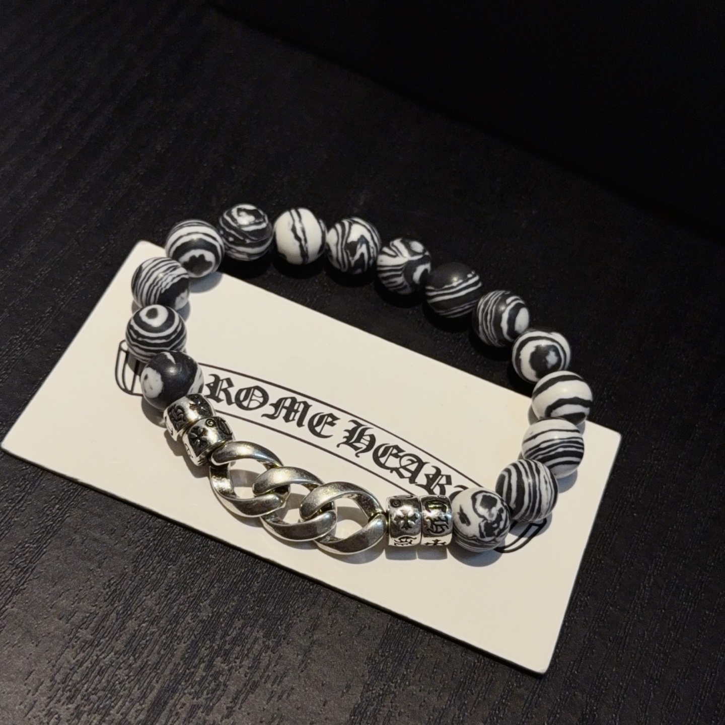  新款【专柜品质】Chrome Hearts克罗心经典复古多元素手串手链 ，快手/ins/小红书热门，凹