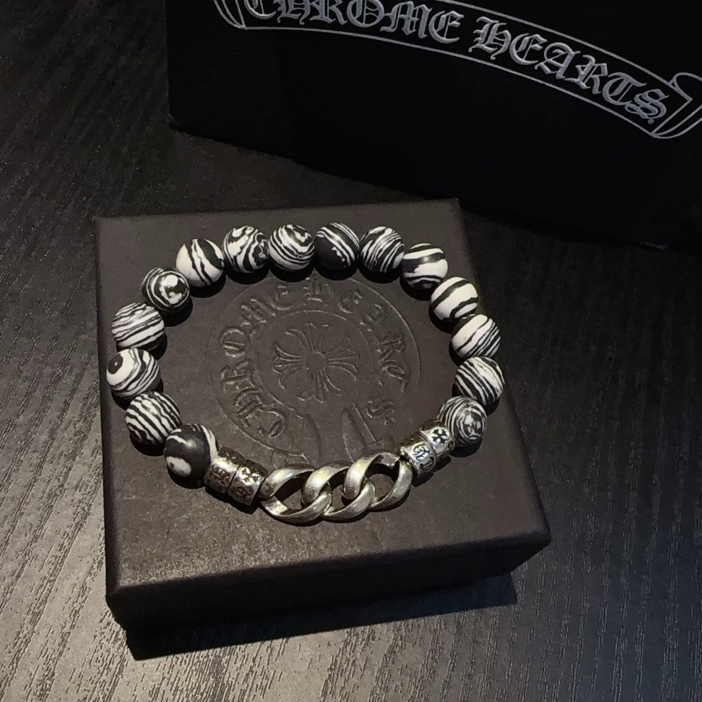  新款【专柜品质】Chrome Hearts克罗心经典复古多元素手串手链 ，快手/ins/小红书热门，凹
