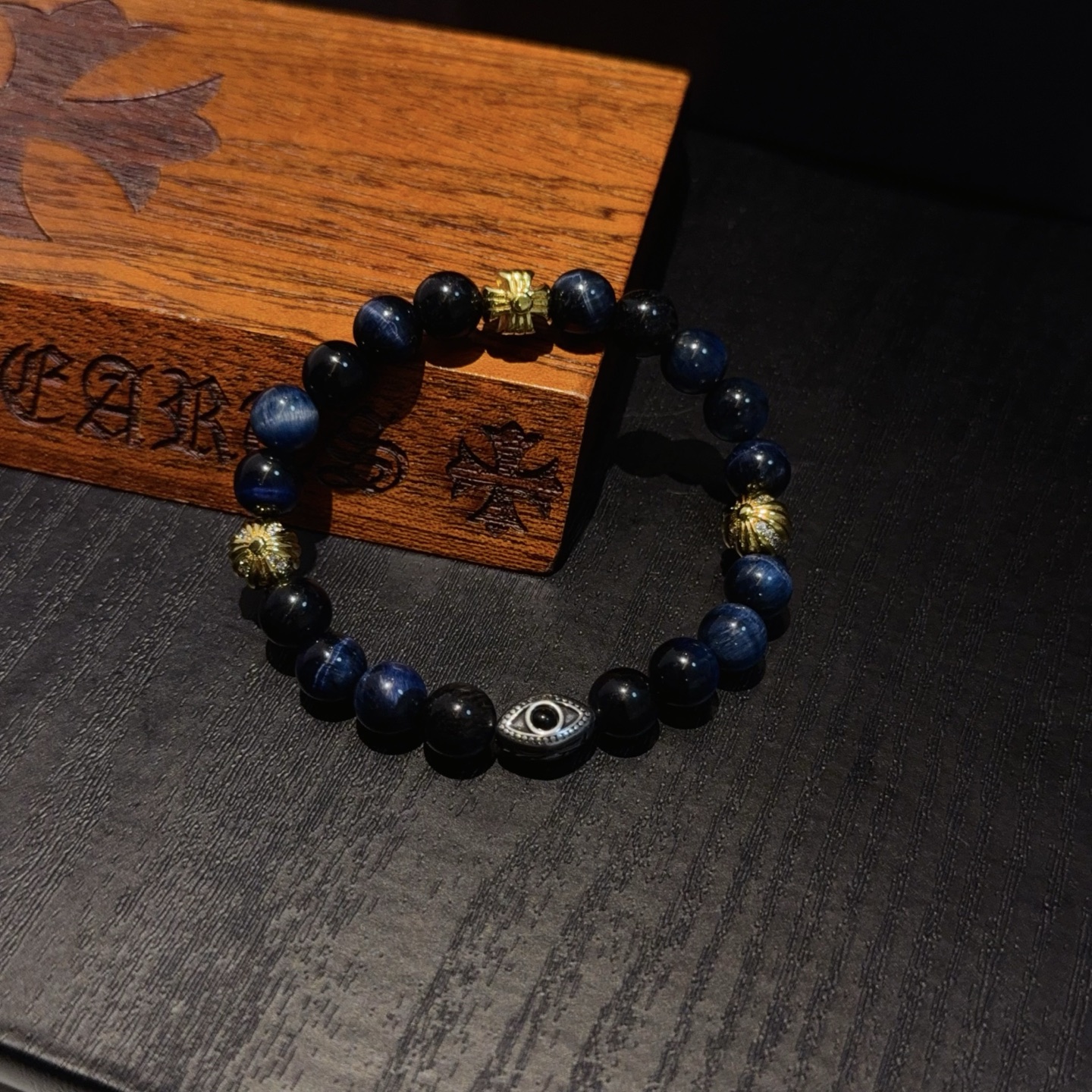  新款【专柜品质】Chrome Hearts克罗心经典复古多元素手串手链 ，快手/ins/小红书热门，凹
