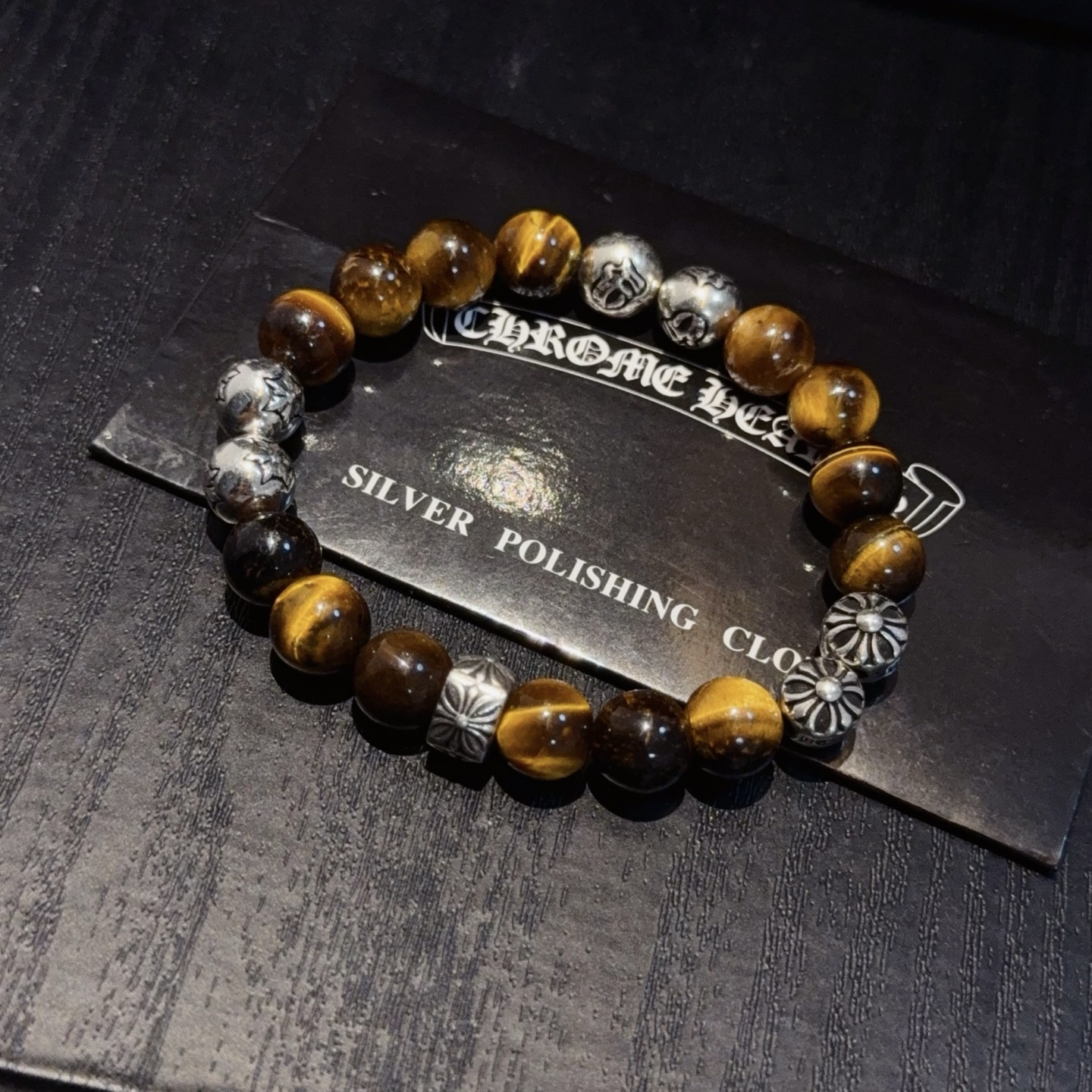  新款【专柜品质】Chrome Hearts克罗心经典复古多元素手串手链 ，快手/ins/小红书热门，凹
