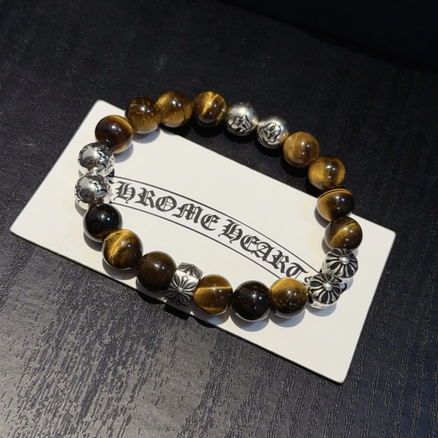  新款【专柜品质】Chrome Hearts克罗心经典复古多元素手串手链 ，快手/ins/小红书热门，凹