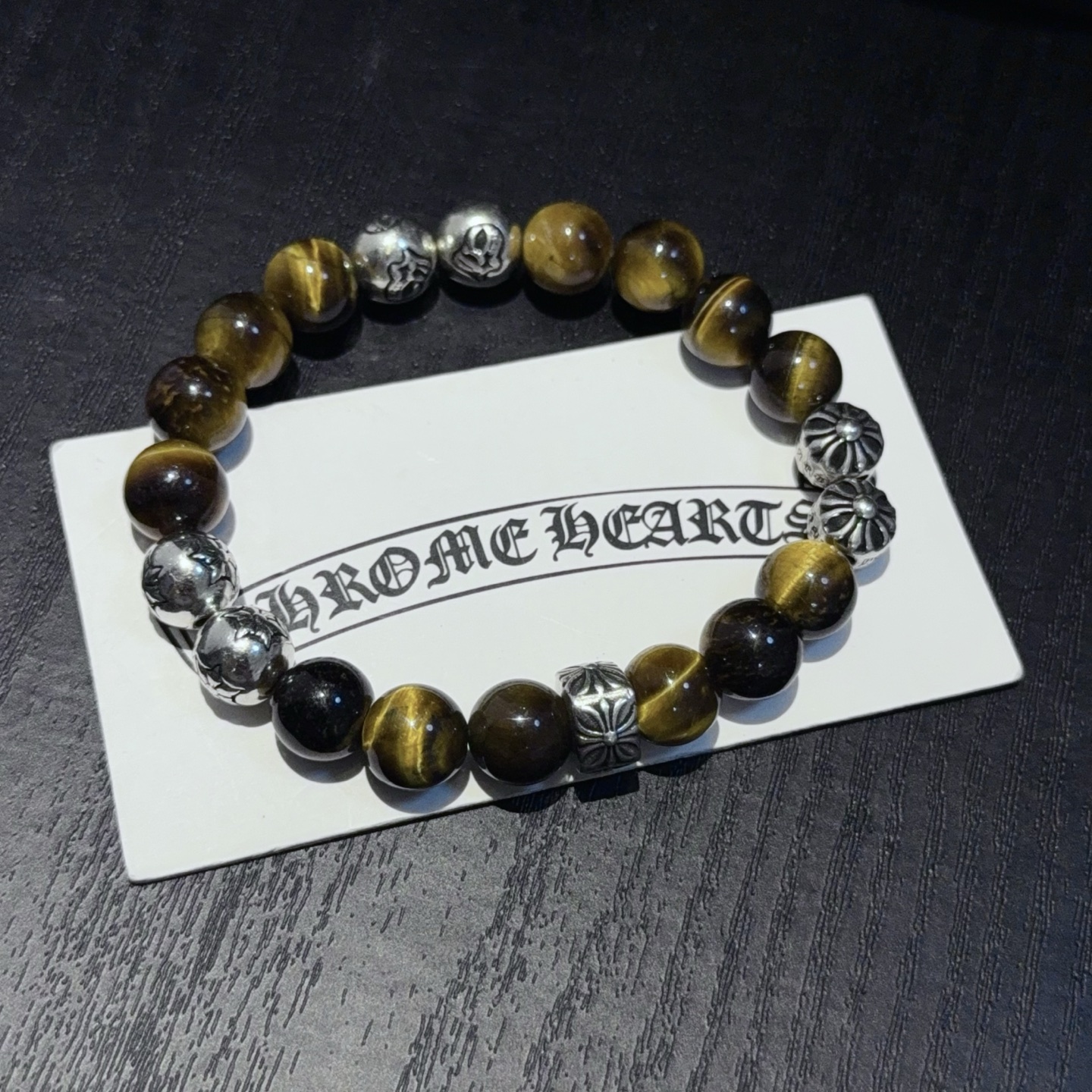  新款【专柜品质】Chrome Hearts克罗心经典复古多元素手串手链 ，快手/ins/小红书热门，凹