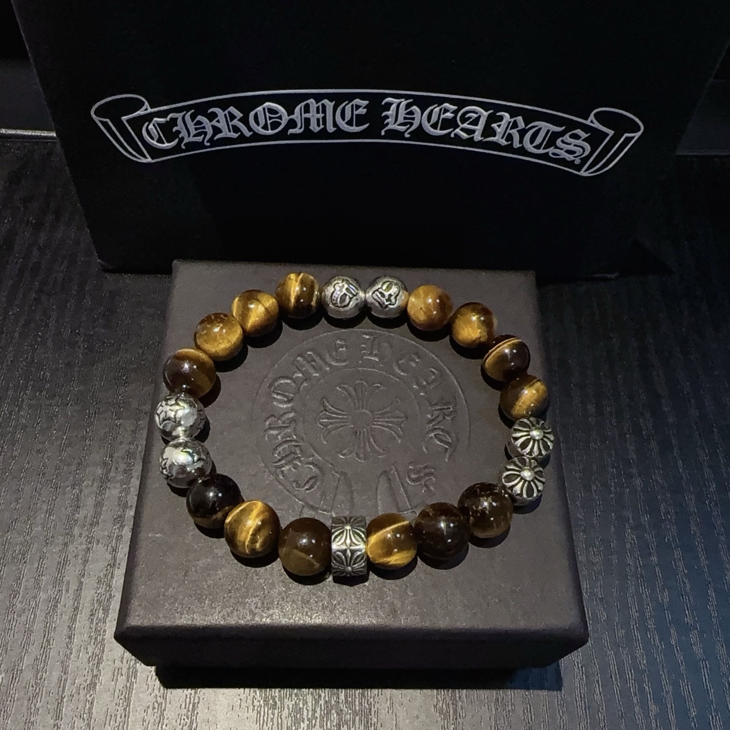 新款【专柜品质】Chrome Hearts克罗心经典复古多元素手串手链 ，快手/ins/小红书热门，凹