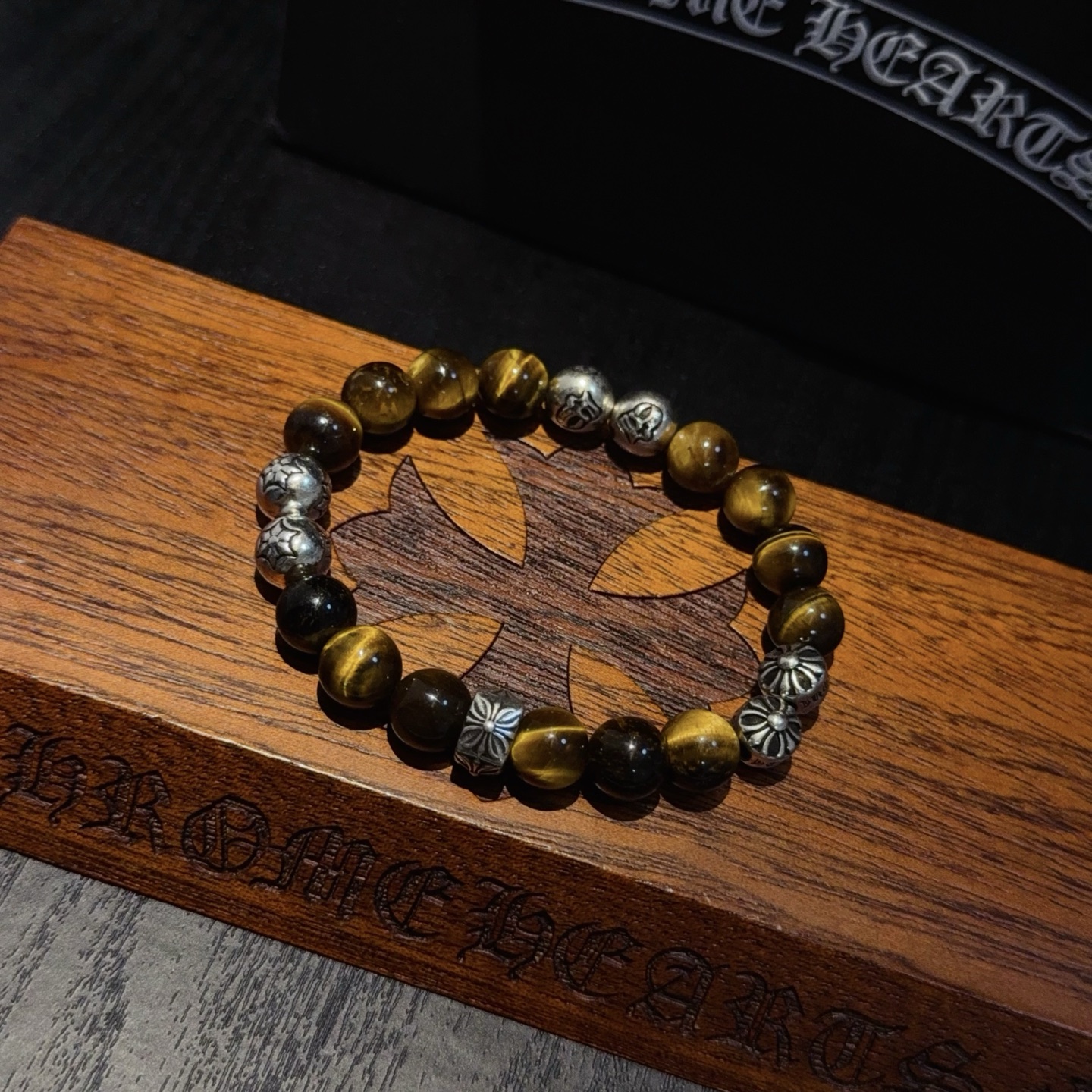  新款【专柜品质】Chrome Hearts克罗心经典复古多元素手串手链 ，快手/ins/小红书热门，凹