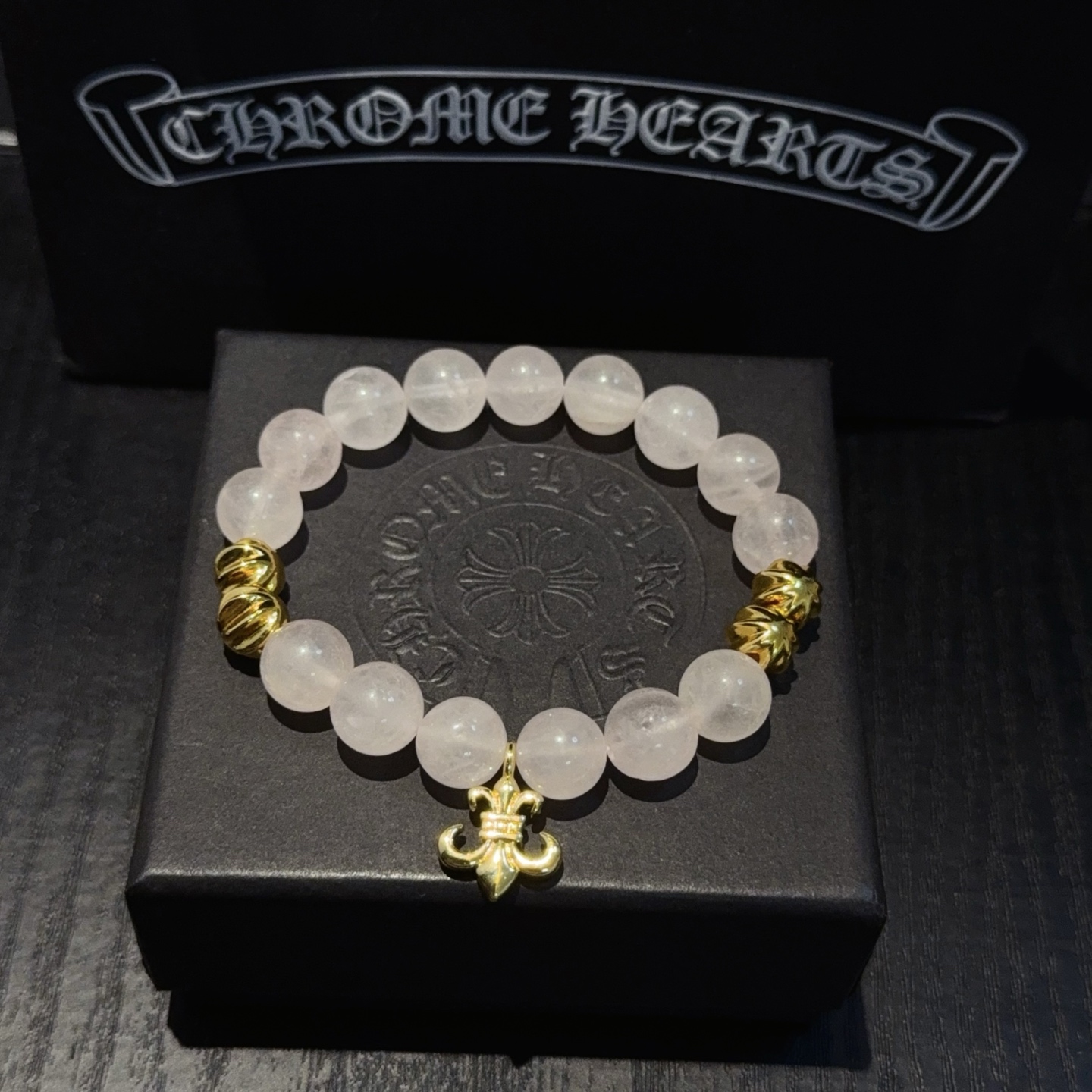  新款【专柜品质】Chrome Hearts克罗心经典复古多元素手串手链 ，快手/ins/小红书热门，凹
