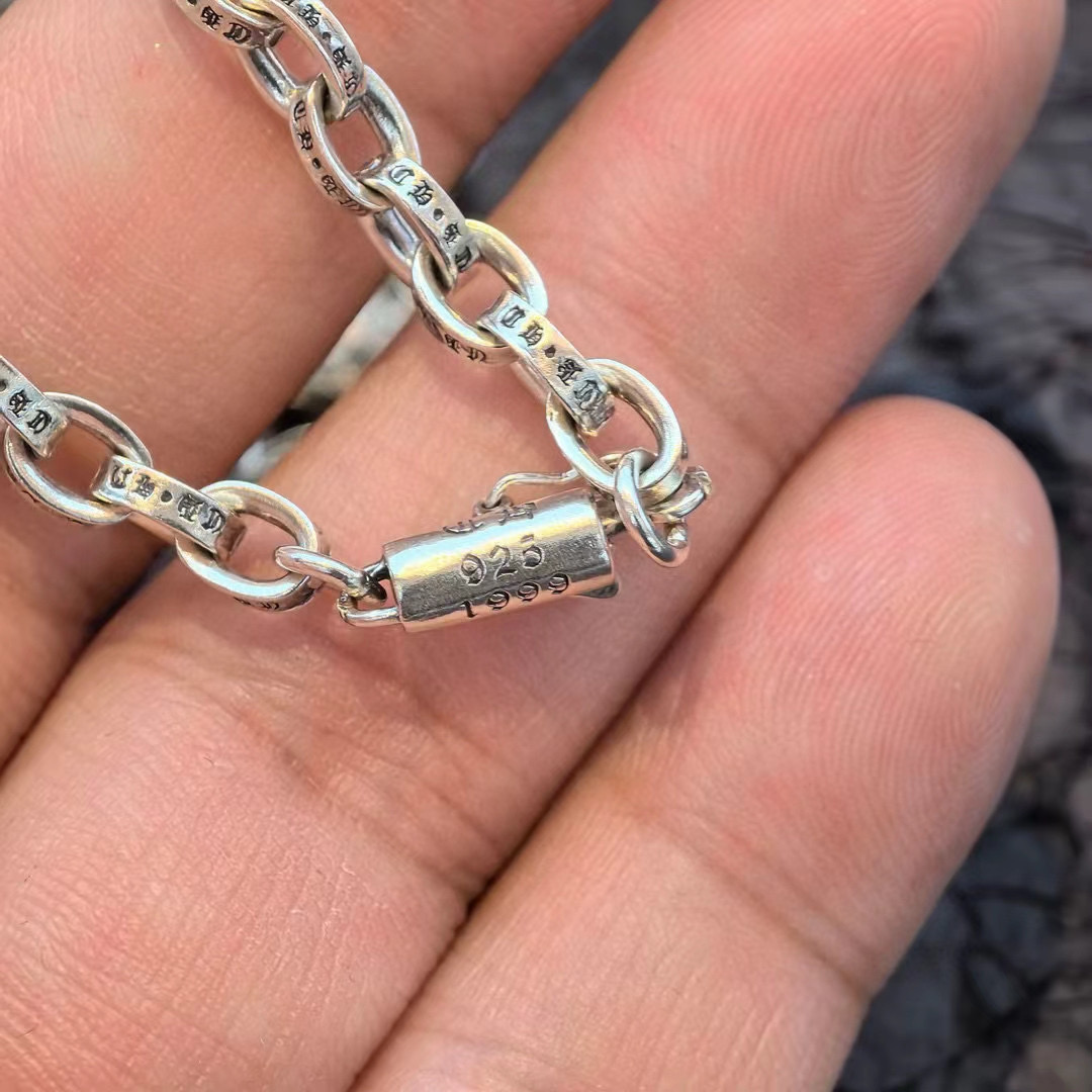 【Chrome Hearts克罗心】✝️经典十字架吊坠字母项链 顶级精工版本！绝非市面普通版本！时尚精美