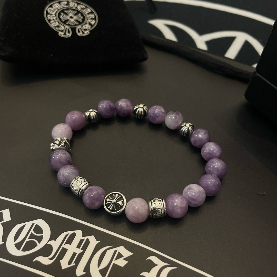  新款【专柜品质】Chrome Hearts克罗心 经典复古多元素手串手链 ，快手/ins/小红书热门，